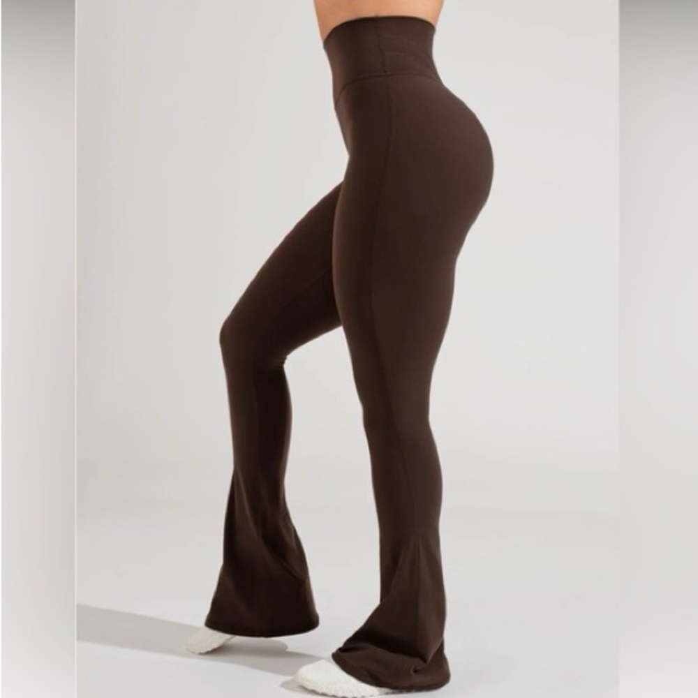BuffBunny Foxy Flare Legging - Journey Dark Brown - S / TALL